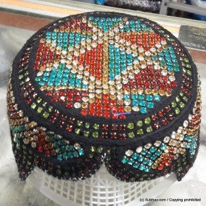 Sindhi Nagina / Zircon / Heera Sindhi Cap / Topi (Hand Made) MKC-502